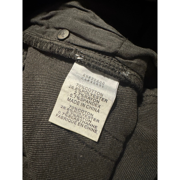 Sandrine Rose Polka Grey Straight Leg Jeans NWT Size 26 Modern Grunge Minimalist - Picture 7 of 9